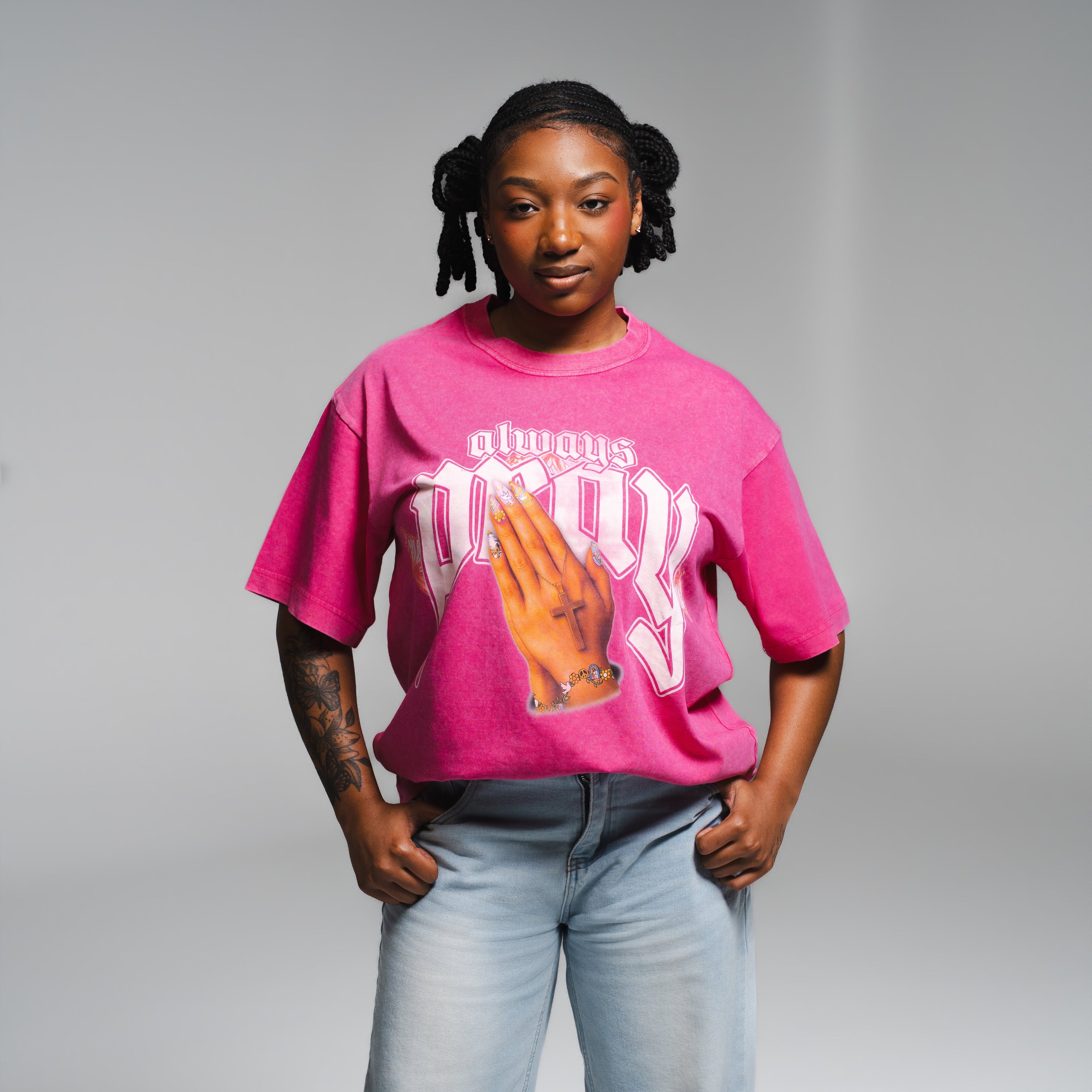 Always Pray — Vintage Wash Tee